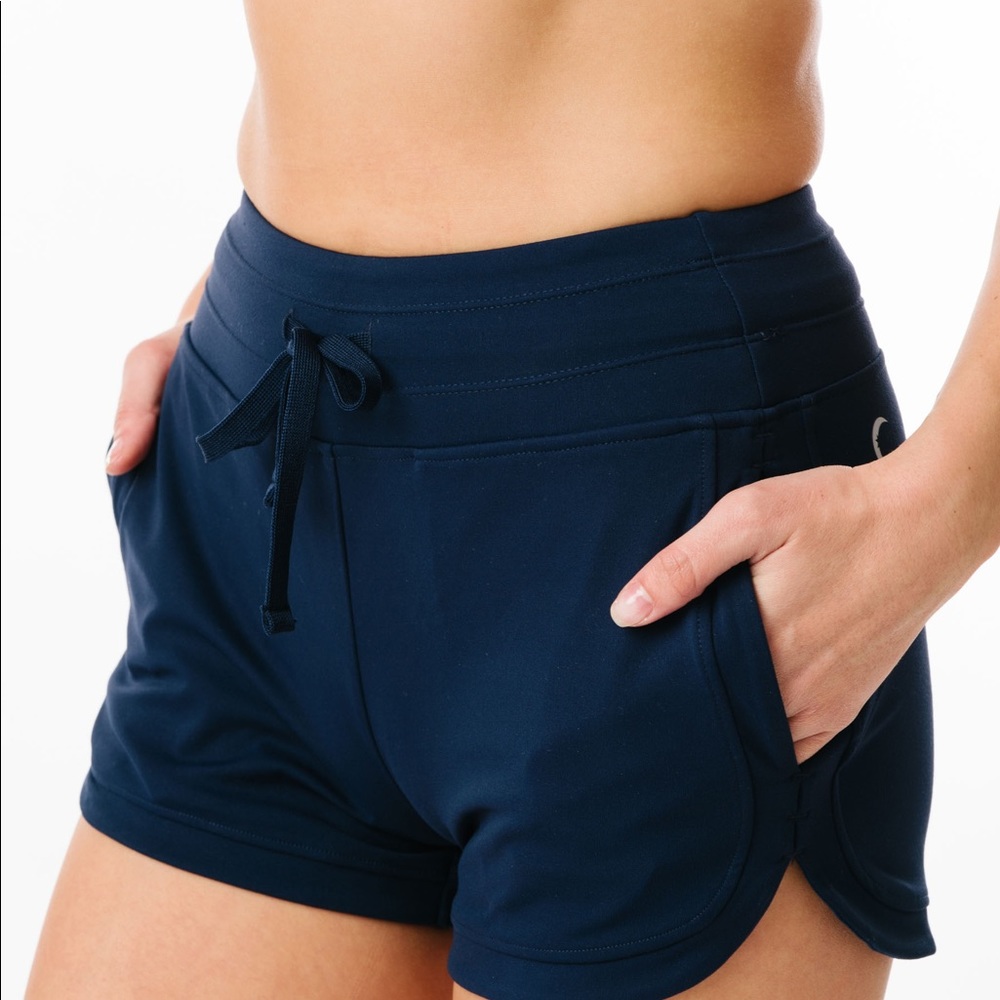 Navy Hybrid Shorts